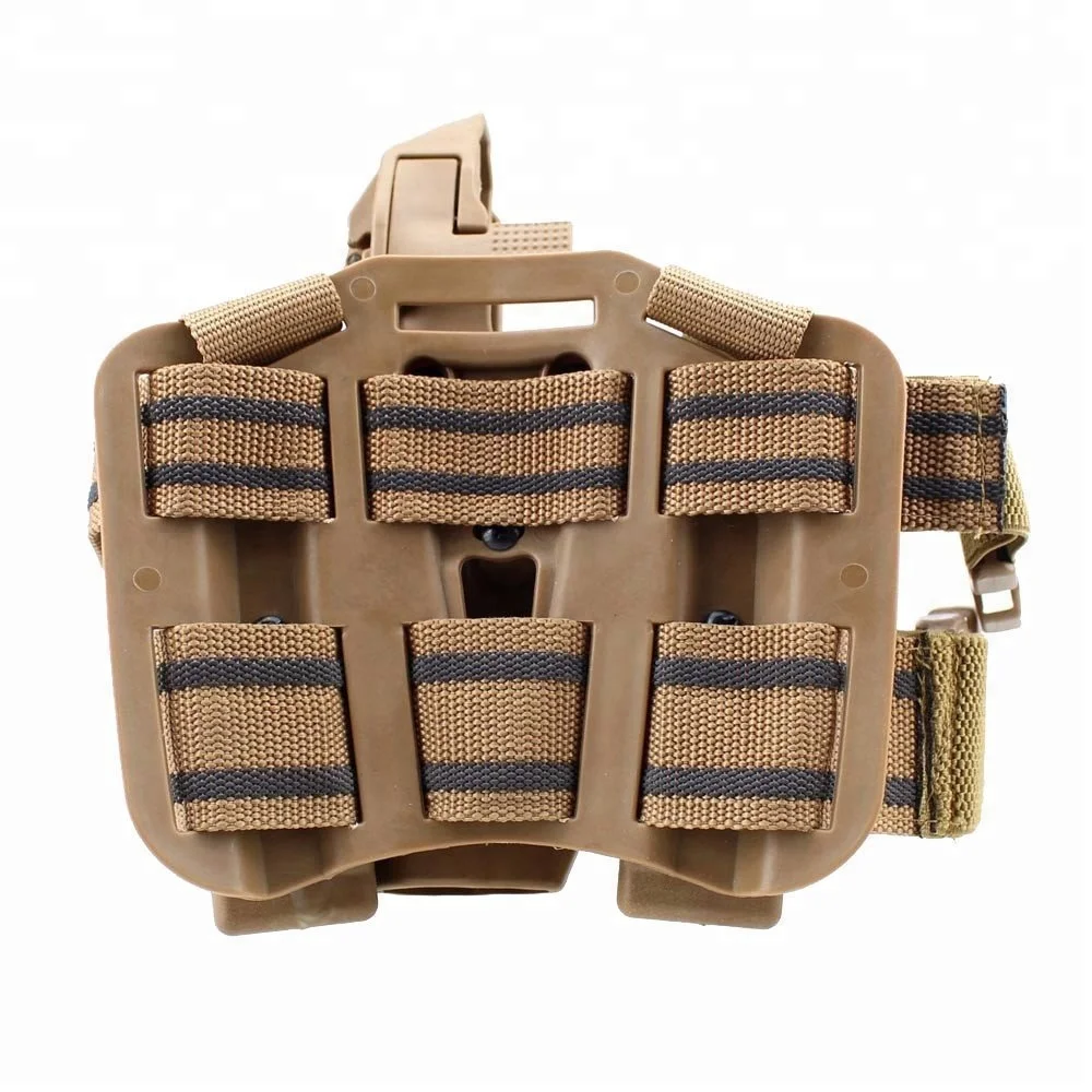 Zunwin Tactical Conceal Carry Leg Gun Holster P226/1911 Quick Release Lever Best Concealment Solution Made Polymer