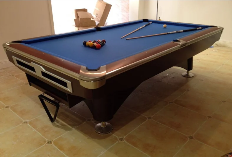Solid Wood Pool Table/Slate Billiard Pool Table-3