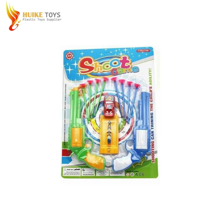 Hot plastic soft bullet gun toy police play set