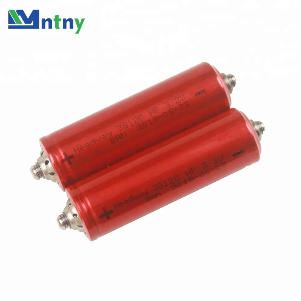 Headway 38120HP 8ah 3.2v Lifepo4 Battery Cells for Car stereo