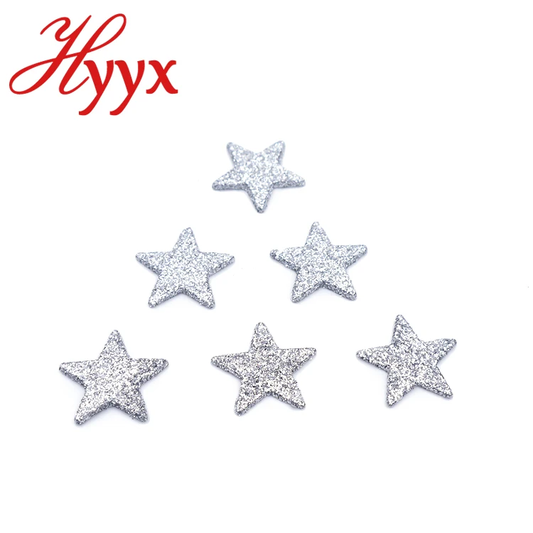 Hyyx Красочные Звезда Форма ногтей Блестки блестка оптовая продажа оптом блеск порошок для ногтей украшения