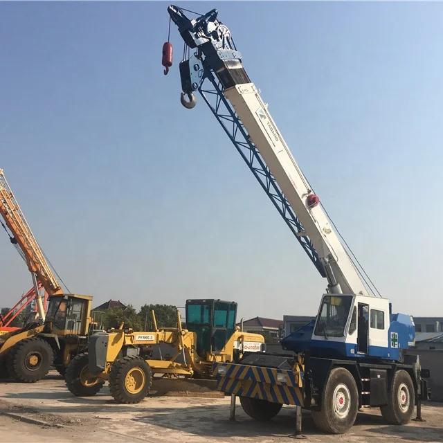 Used GR-250N Crane, Truck Crane in Lower price  KATO 20ton 25ton 30ton 35ton 40ton 50ton 80ton 120ton Rough Terrain Cran
