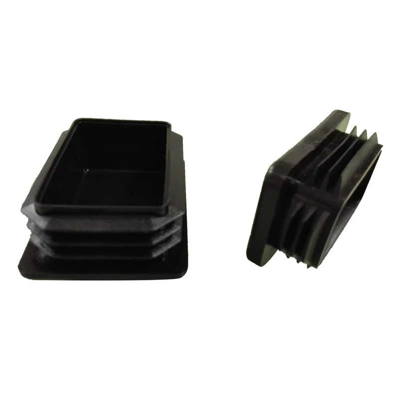 High quality 50mmx50mm PP Rectangular black plastic plugs with competitive price