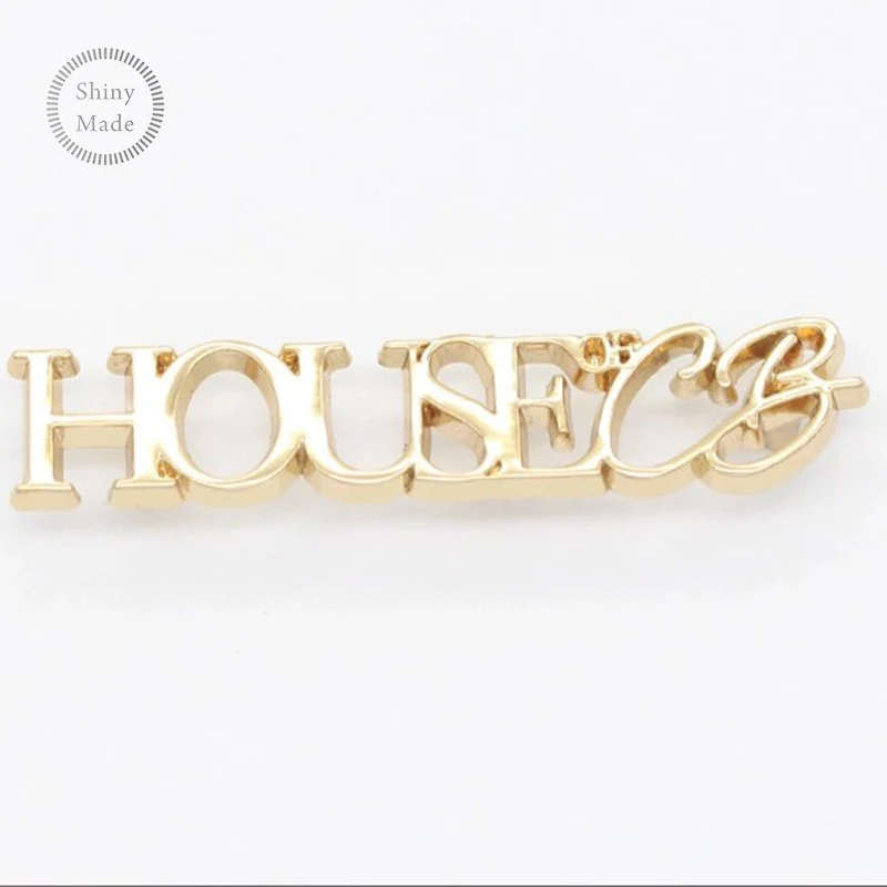 Professional Factory Free Design Logo Metal Hang Tag For Bags Made In China