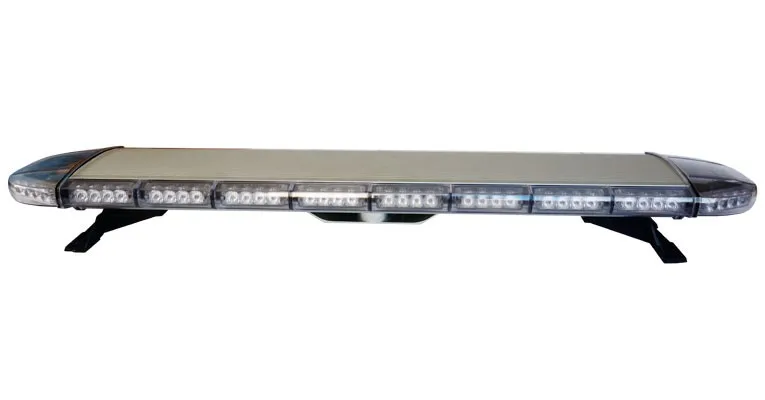 Red ambulance police lightbar warning lightbar