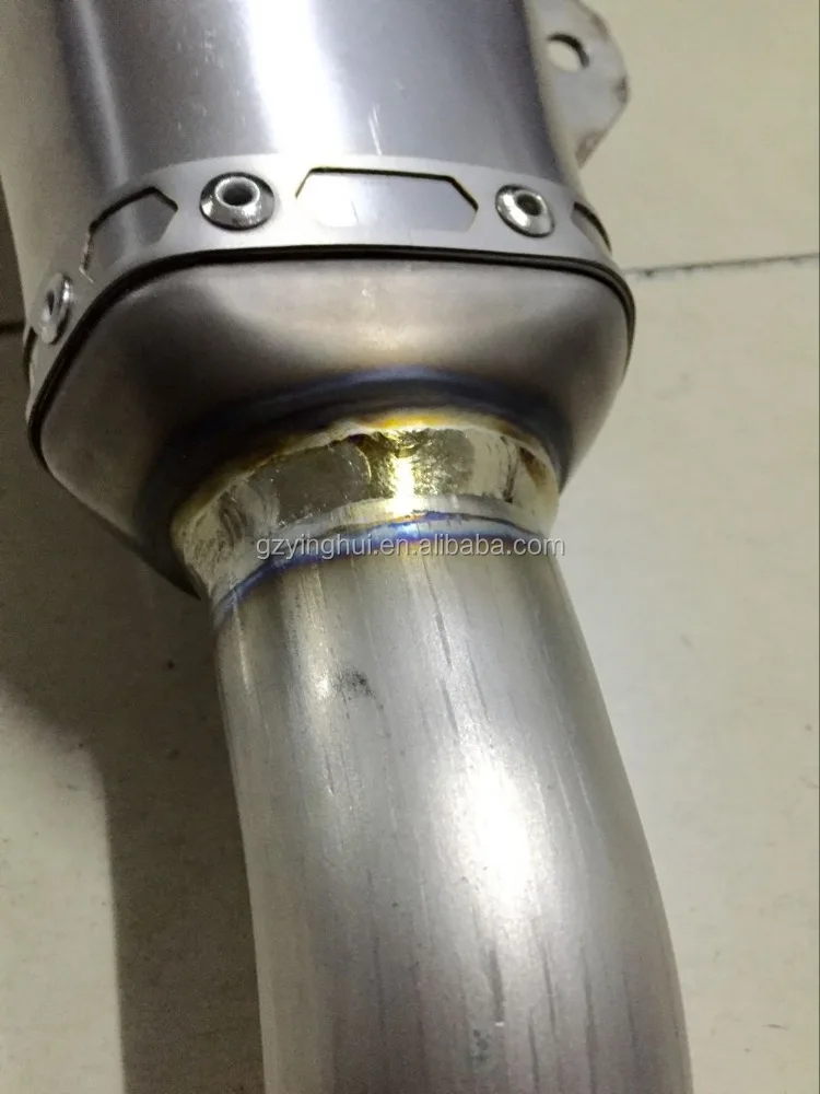 Titanium performance exhaust system for motorcycle CRF250/450 2013