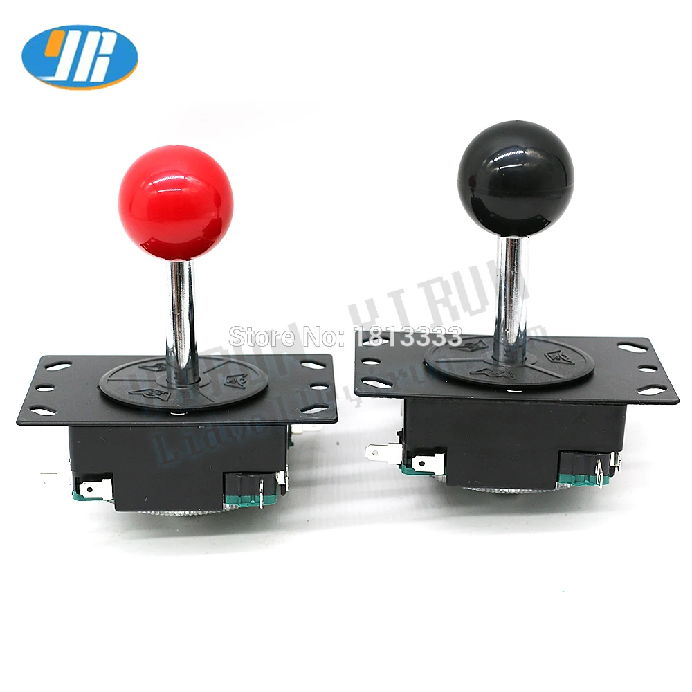 Arcade Joystick 4 To 8 Way Joystick With Switch Top Ball Fighting Rocker For Arcade game cabinet accessories