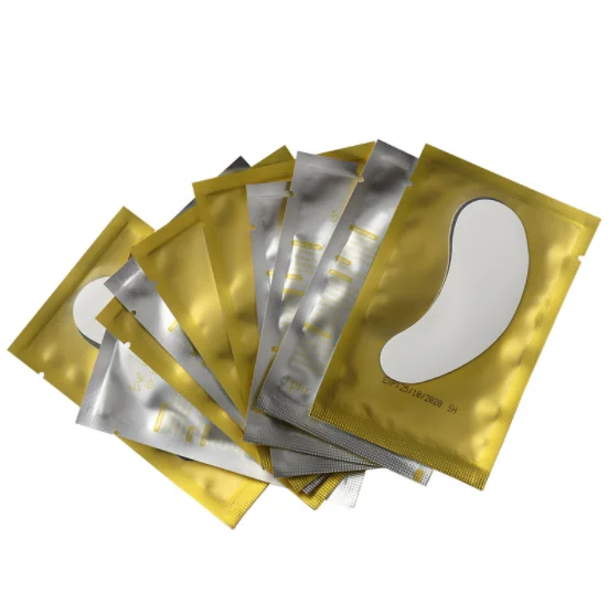 Private Label Eyelash Extension Black Under Eye Pads Eye Gel Patch