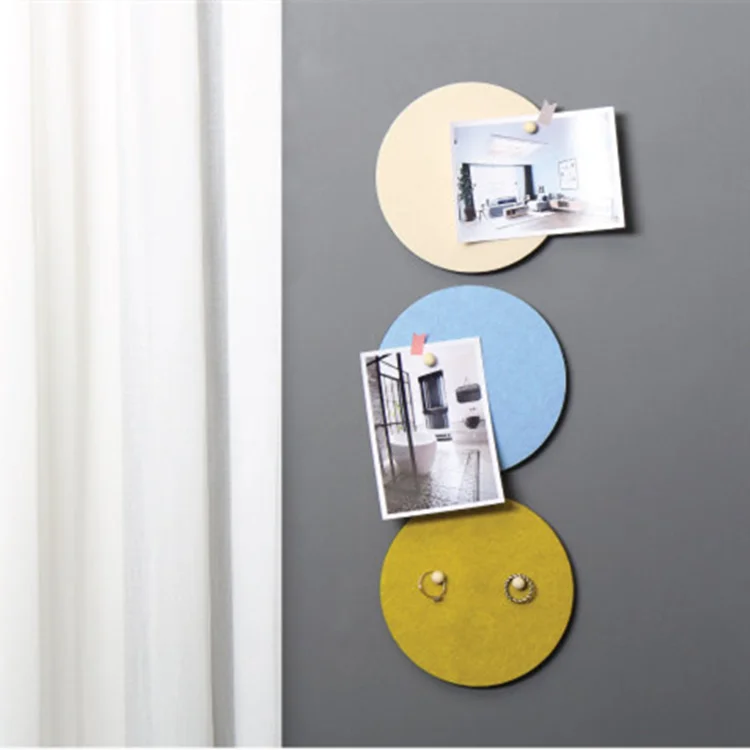 
Multi color felt message bulletin board felt notice pinboard 