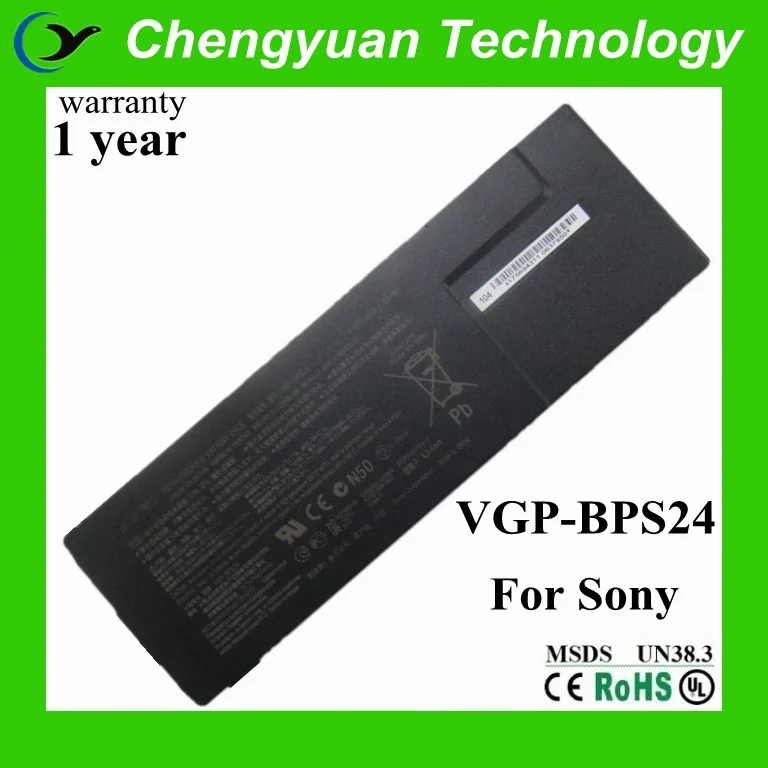 6 элементов совместимый ноутбук аккумулятор для sony vgp-bps24