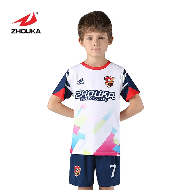 Discount Children Cheaper Soccer Shirts Sets Soccer Jersey Clothes For Boy