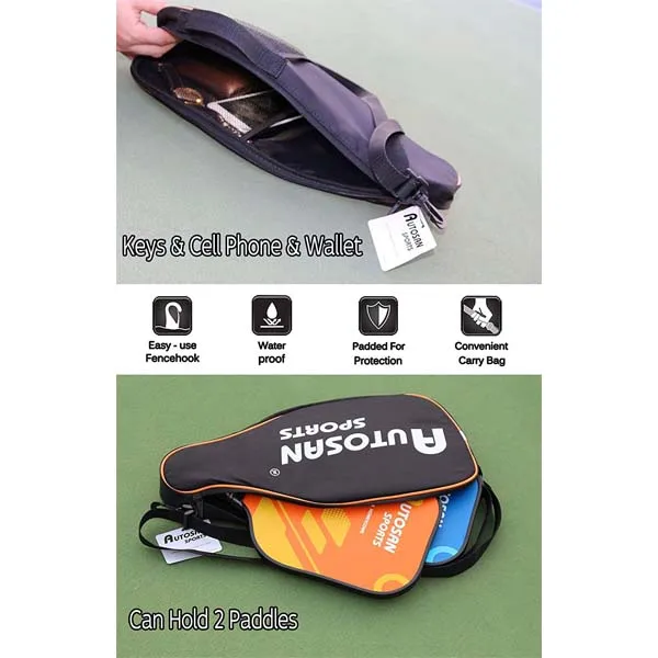 2019 New sport Graphite Face & Polymer Core Pickle ball Paddle  Factory Price OEM/ODM pickle ball paddle