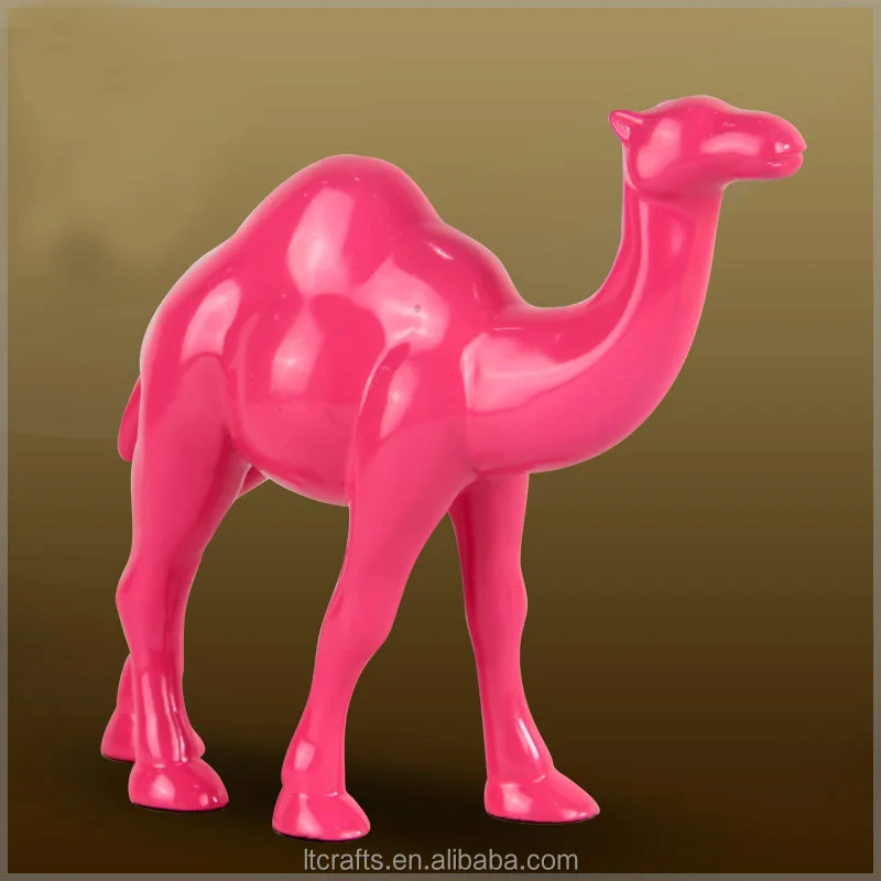 Custom decorative resin small camel figurines