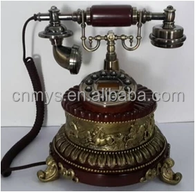 Bluetooth античный дизайн домашние телефоны, горячие продаж ретро проводной телефон MYS-813A