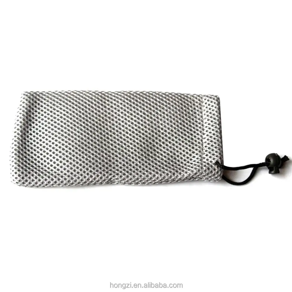 Glasses Case Soft Waterproof Plaid Cloth Sunglasses Bag Glasses Pouch Colored Contact Lenses