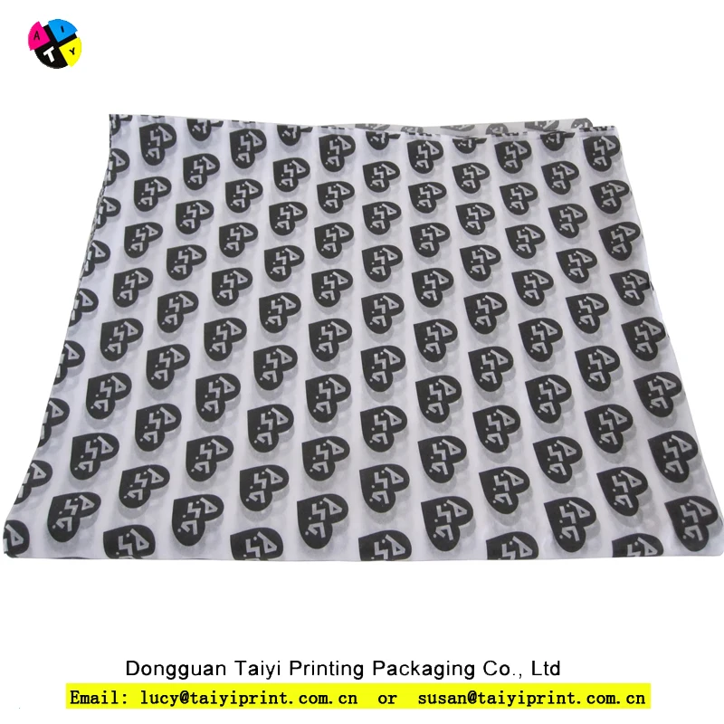 
Hot Sale Professional customized various color gift wrapping 17gsm tissue Paper thin 50*70cm with company logo 