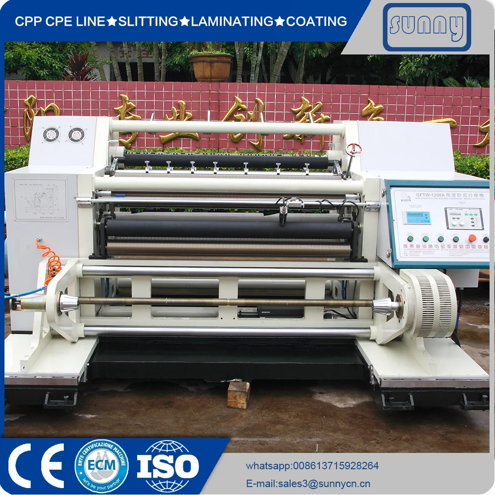 Professional Manufacturer Fully Automatic Aluminium Foil Paper Slitter Rewinder Machine