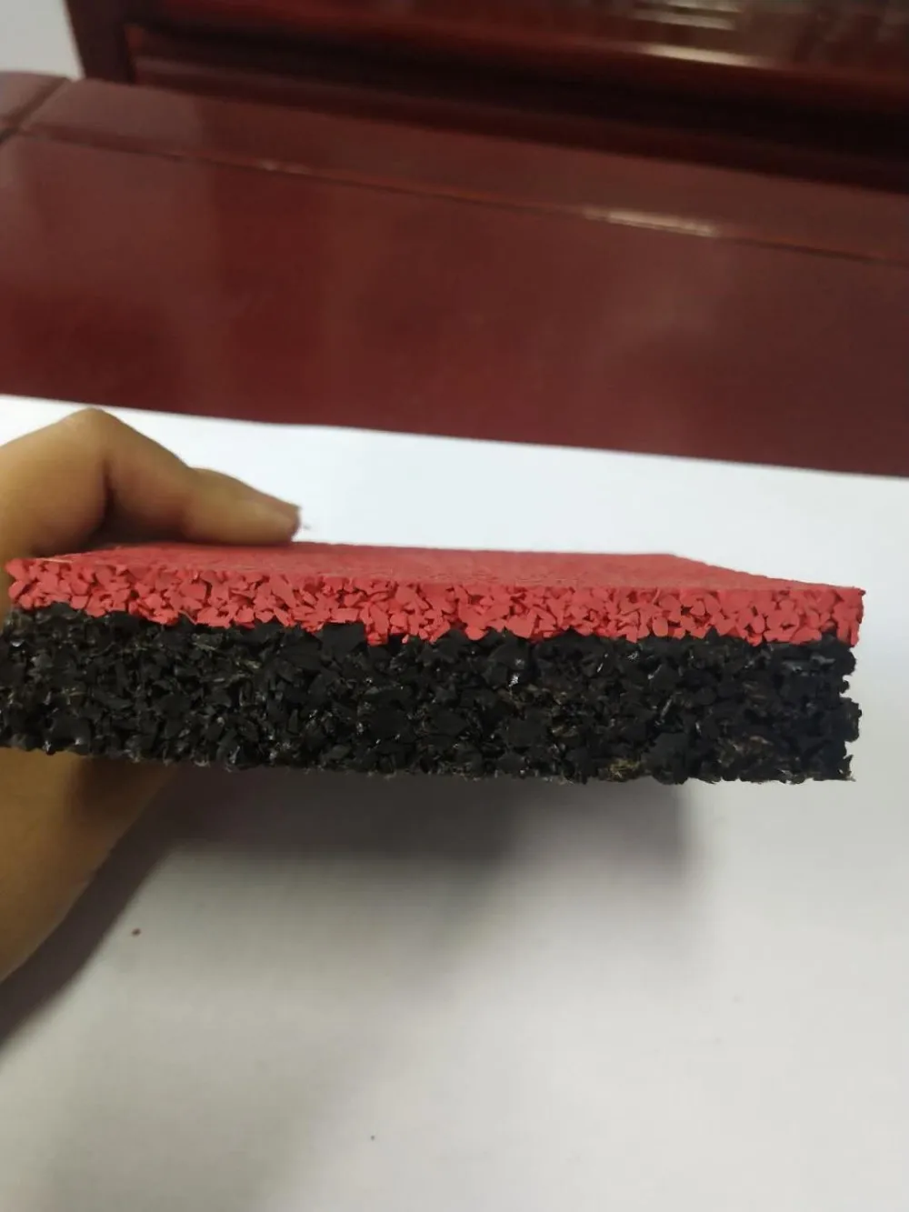 25mm Playground or kindergarten  rubber flooring mats tiles