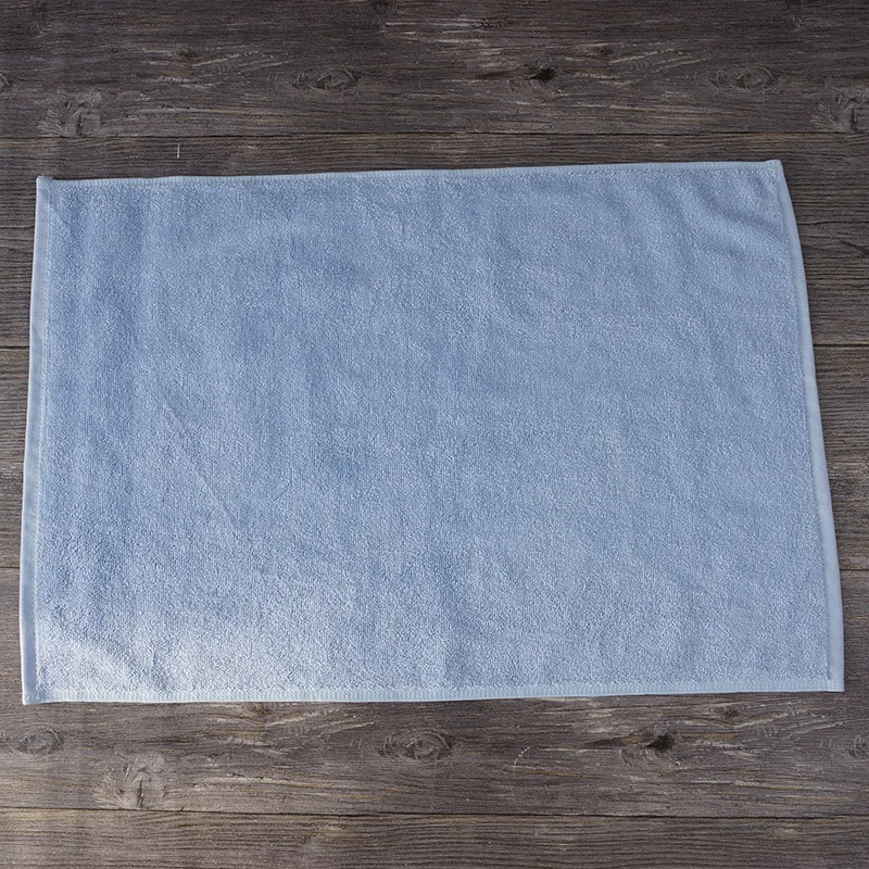 Bleach Proof SPA Barbershop 40x80cm Black 100% Cotton Hair Salon Towel for Beauty Gym Sports with Custom Logo