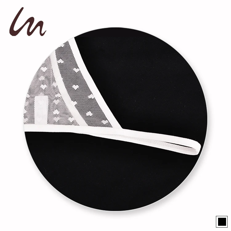 High Quality Hot Bikini Type Transparent Sexy Bra Set Underwear