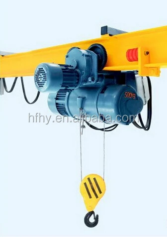 CE certificate double girder hoist twin beam bridge travelling crane electric wire rope hoist 10t 12m manufacturer