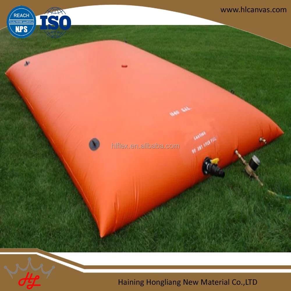 Can be reused PVC tarpaulin for water cushion tank