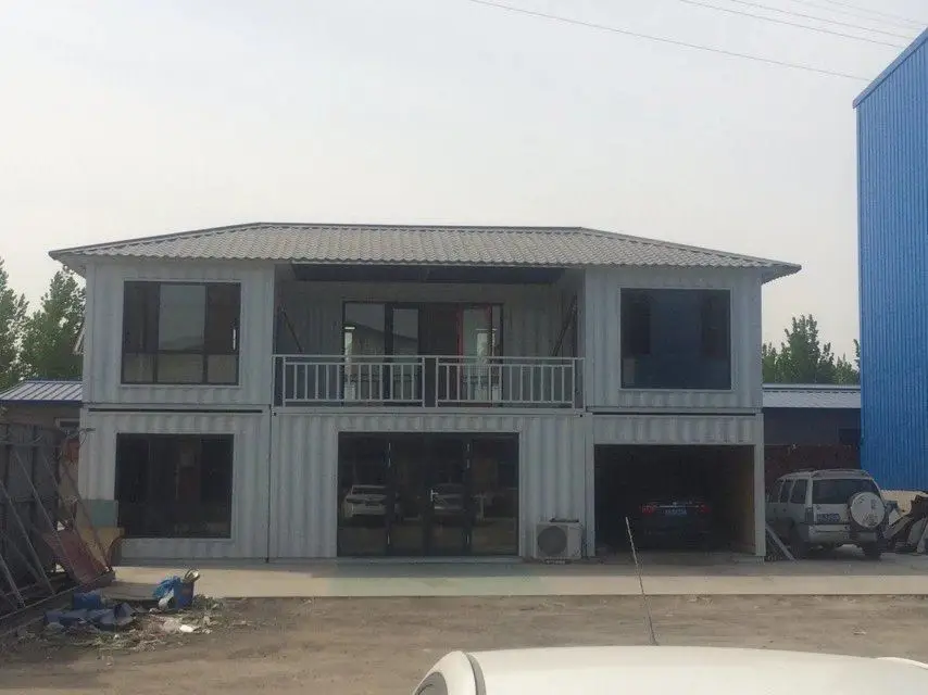 Eco convenient Prefabricated Steel Structure Villa Prefab House Villa Luxury