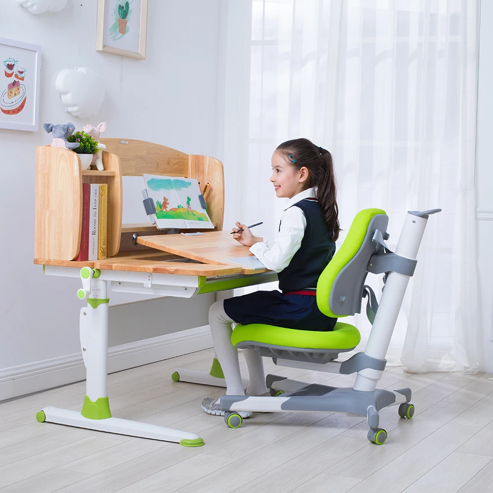 
MOQ 1 Kid Srite Custom Negative Oxygen Ion Board Kids Study Table And Chair Set Study Table Chair Set 