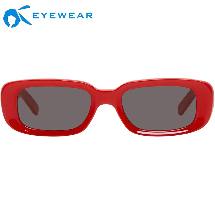 Irregular-shaped Polarized Acetate Mens Square Sunglasses