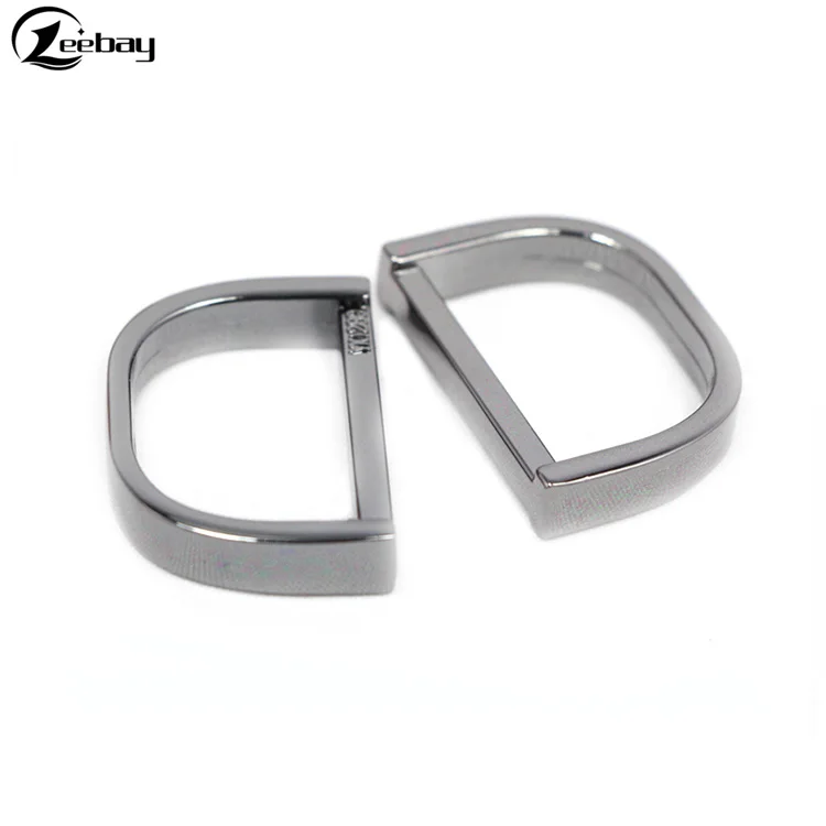 Dongguan  market handbags metal D ring bag making strap buckle accessories