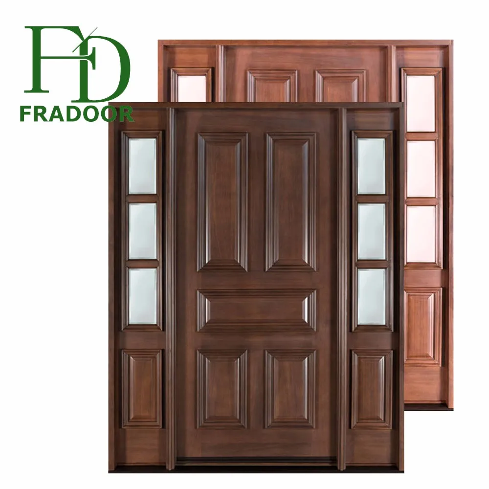 Latest Design Solid Wood Spanish Style Doors