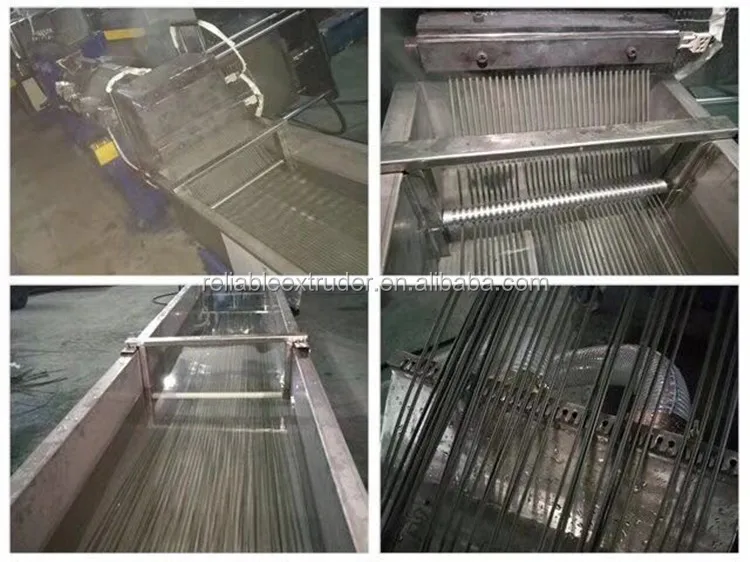 recycled one stage plastic granule making machine