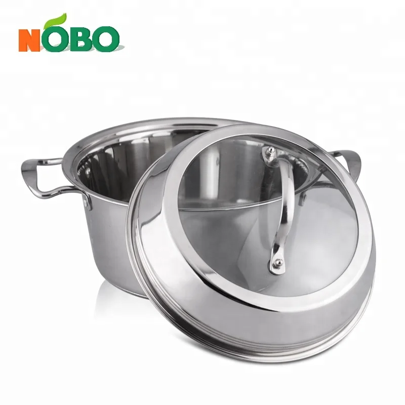 Nobo Hot Selling Stainless Steel Steamer And Cooking Pots