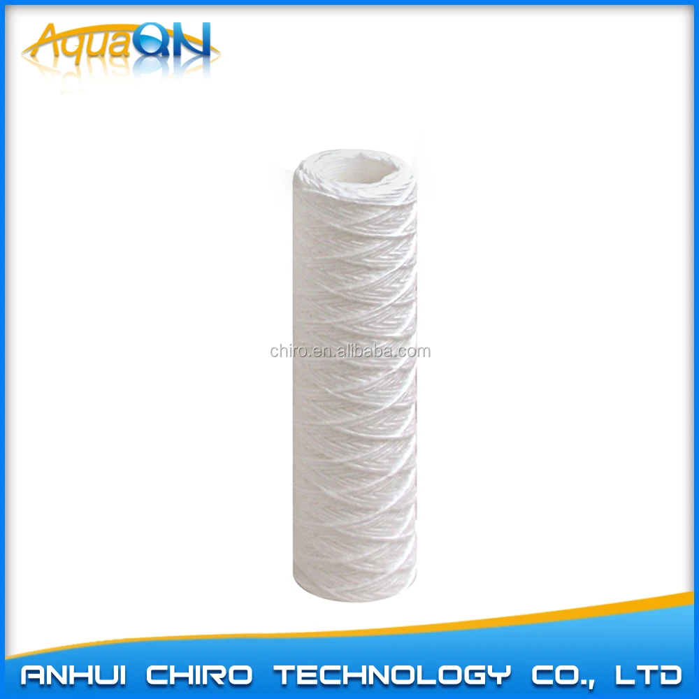 10inch slim pp yarn string wound water filter cartridge--manufacturer