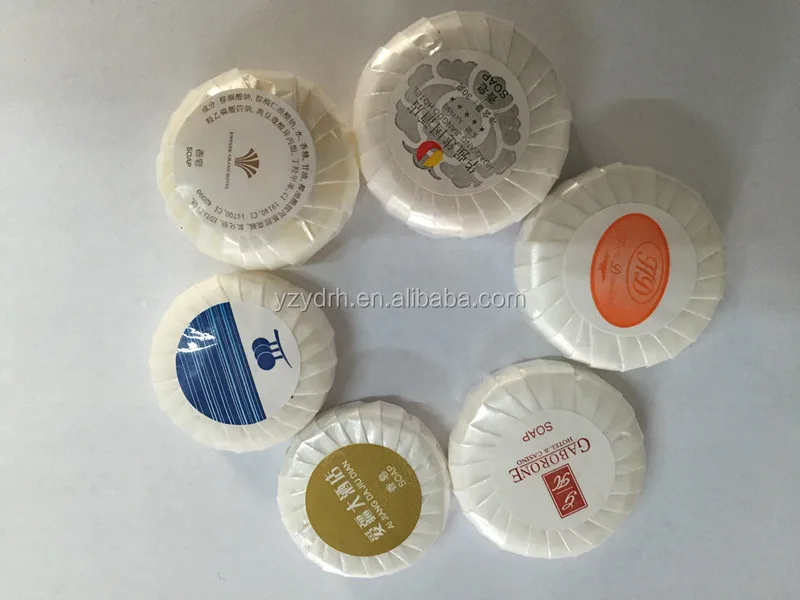 
mini and pleat paper thin cheap hotel soap wholesale 