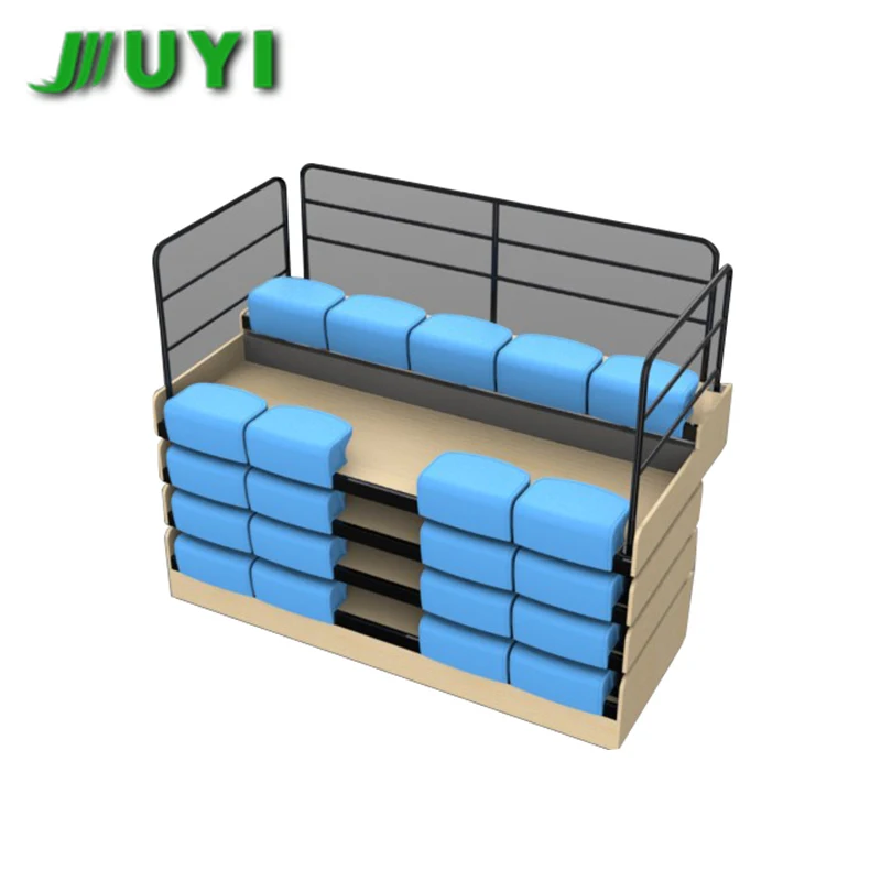 JUYI  Telescopic seating  tribune cricket stadium bleachers JY-750