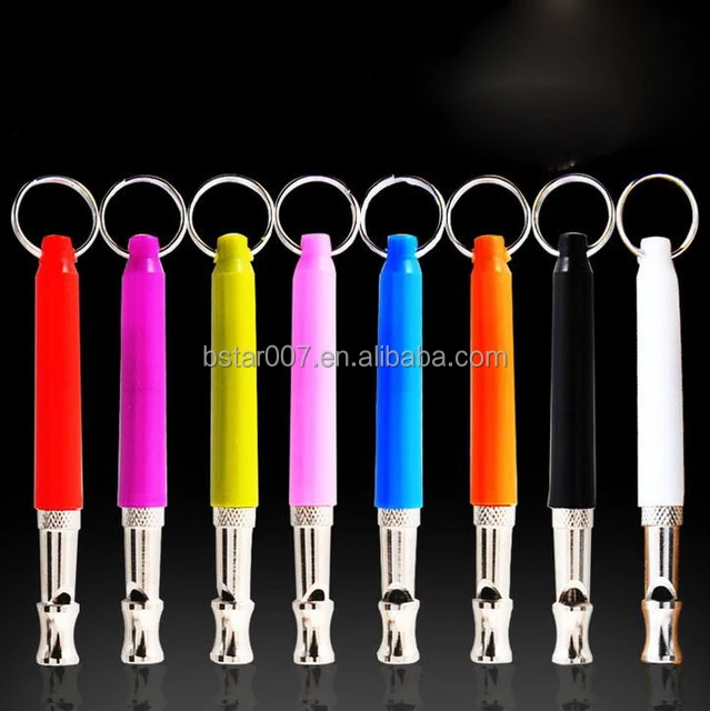 
Hot New Two-tone Ultrasonic Flute Dog Whistle to Stop Barking with Lanyard dog whistle with strap 