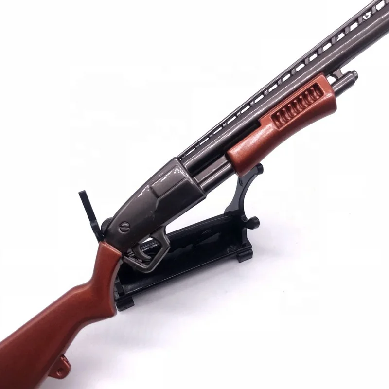 Promotion Custom 22cm Battle Royale SCAR Alloy Weapons Toys Metal Gun Model Keychain