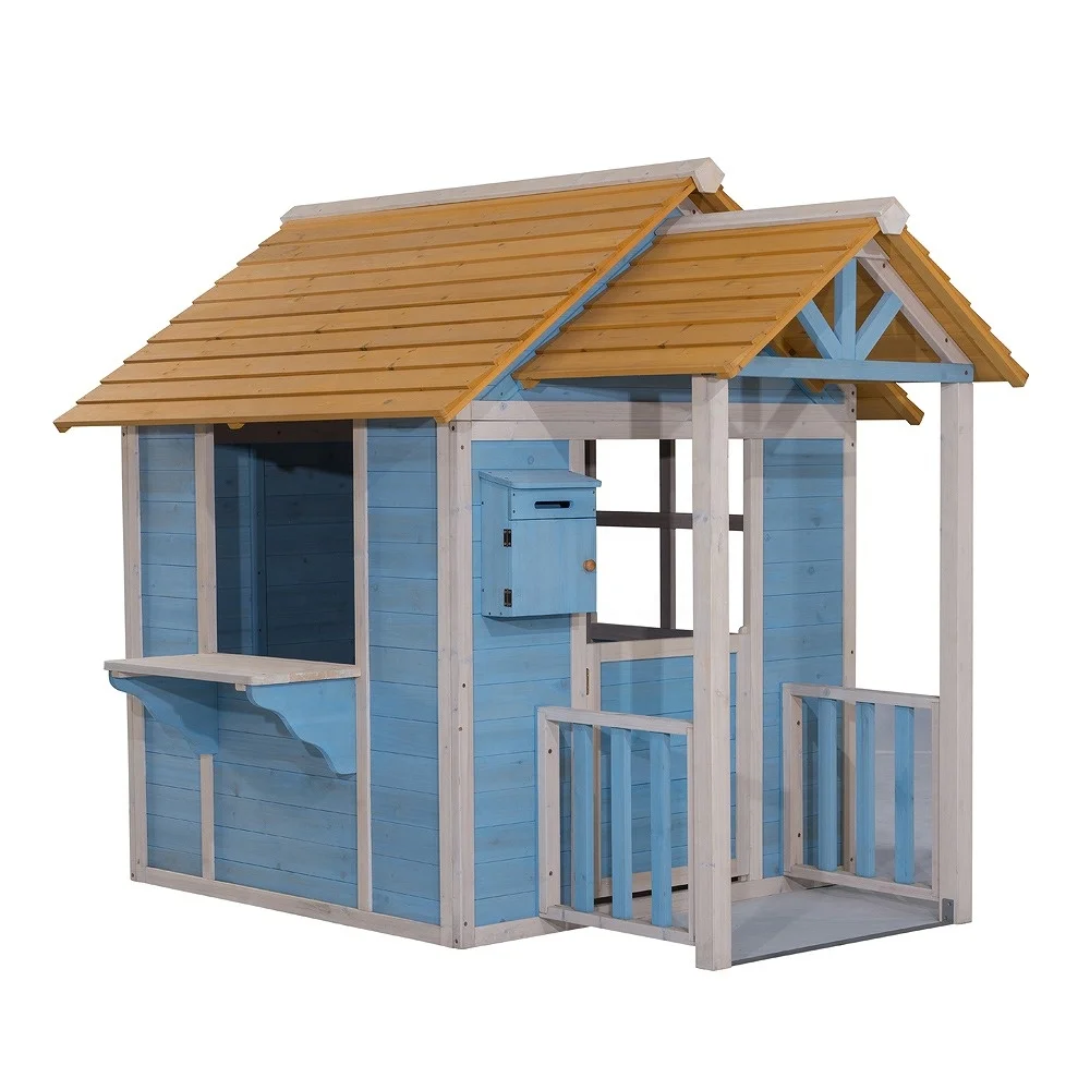Backyard Kids Play Toy Wooden House Children Play Cubby House