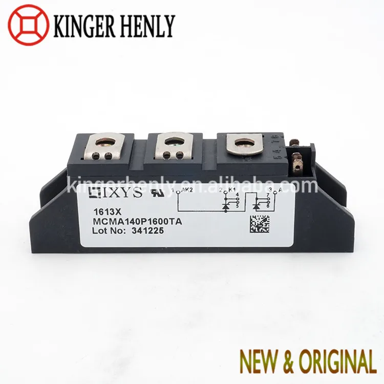 
MCMA140P1600TA 140A изолированный SMT фазный ножной тиристорный модуль большой мощности 