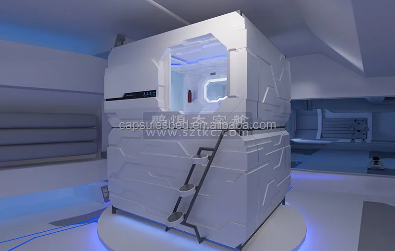 2016 High End Capsule Hotel Bed Bedroom Furniture Sleepbox Nap Bed Sleep Pod Cabin Room