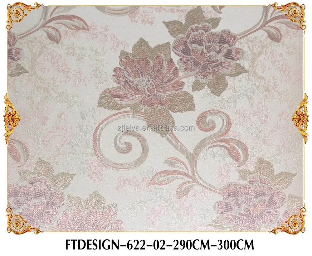 3D Green Wallpaper,Seamless Wallcloth,Fabric Wall Paper