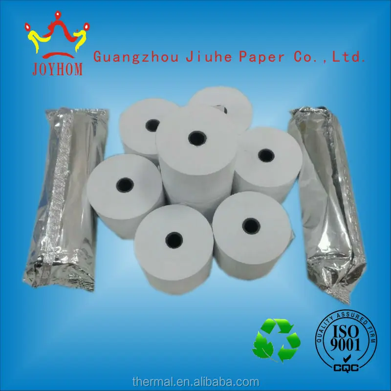 
High brightness cash register paper 57mm printed thermal pos paper receipt paper rolls 