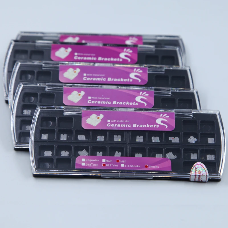 Ортодонтический стоматологический керамический кронштейн