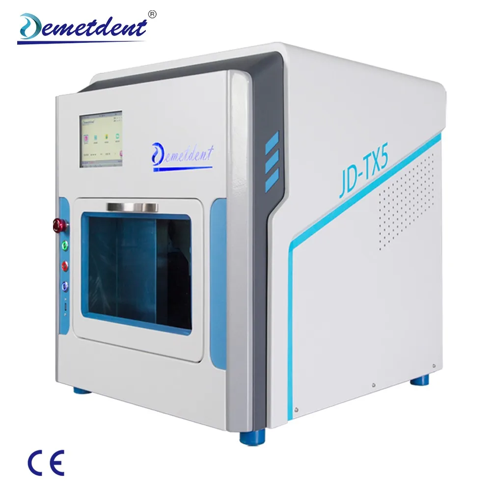 5-axis dental CADCAM CAD/CAM milling machine Demetdent JD-TX5 made in China low price zirconia zirconium