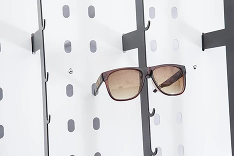 countertop eyewear sunglasses stand display rack