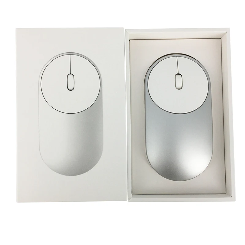 Original Xiaomi Portable Wireless Mouse Portable Optical RF 2.4GHz Dual Mode Connect for Laptop PC without Battery