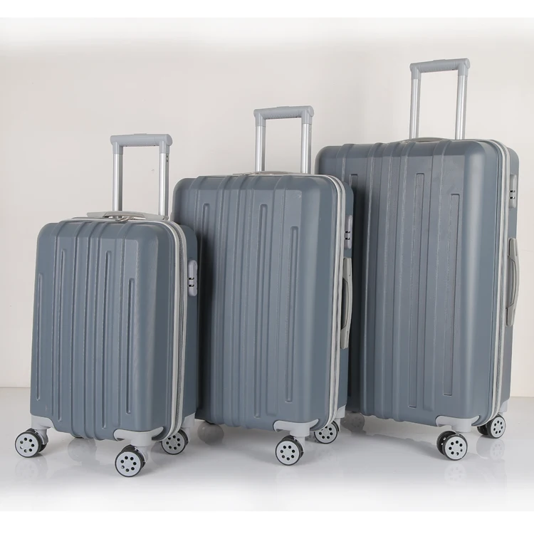 
3pc set newest valise hard ABS carrying suitcase plastic travel abs pc 4 wheel hardshell luggage set 