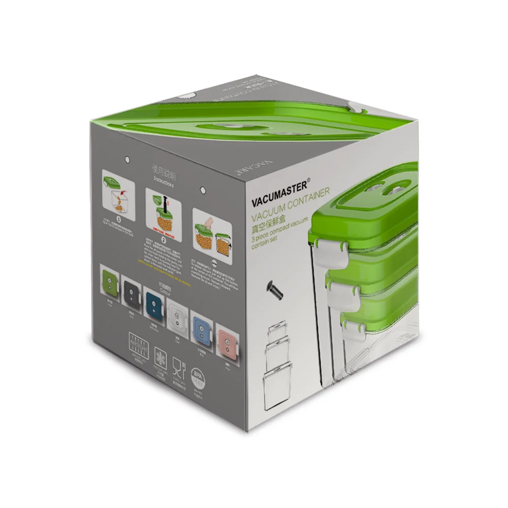 Food Storage Vacuum Sealed Fresh Container Set