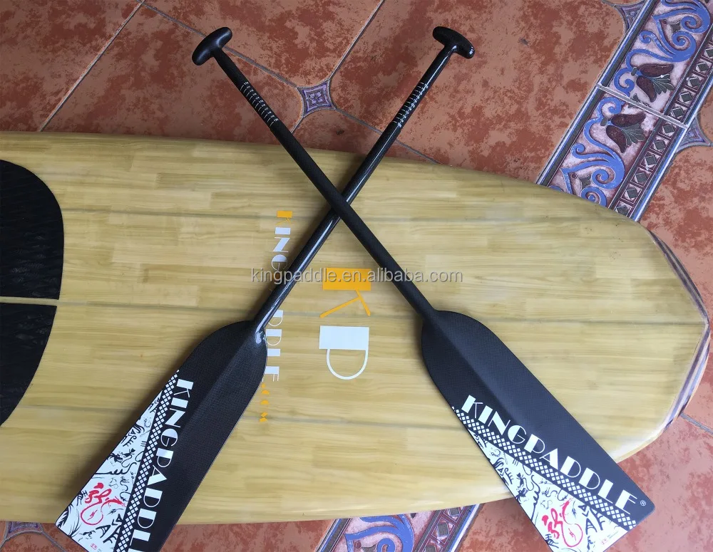 Kingpaddle D07 регулируемое весло из углеродного волокна с логотипом IDBF